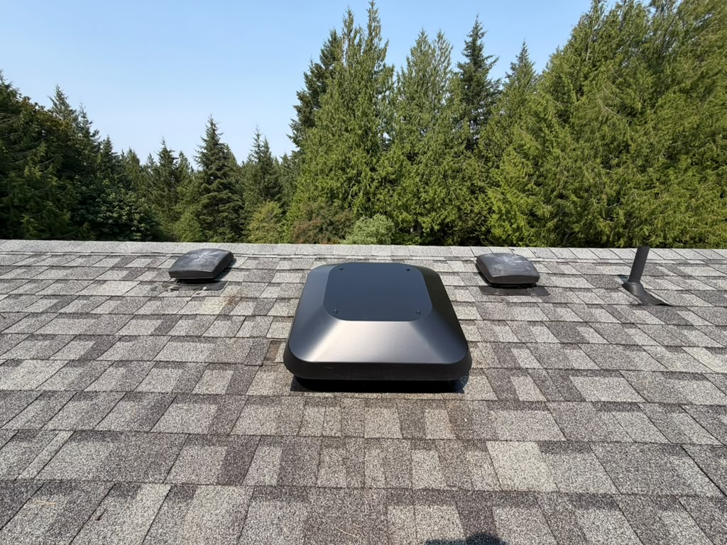 An Attic Fan Supports Airflows and Reduces Excessive Attic Heat